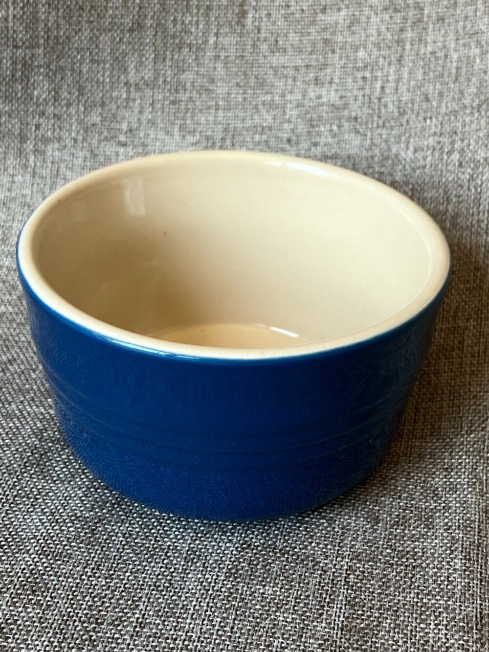 Le Creuset Straight Wall Ramekin style # 05.04 in Blue